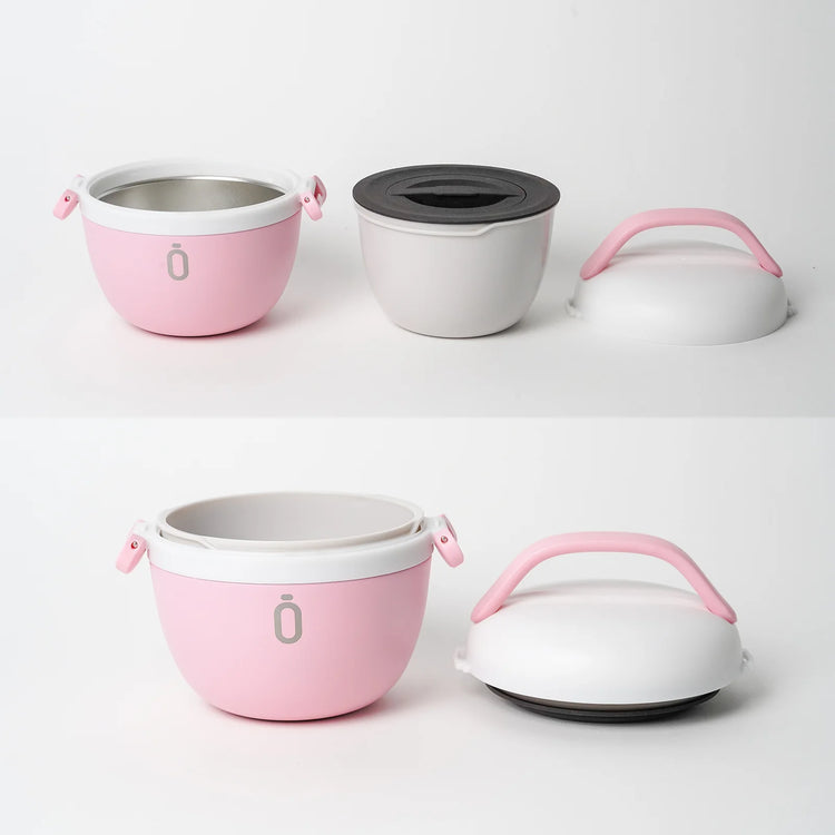 PORTALIMENTOS TERMO BLANCO/ROSA - RUNBOTT