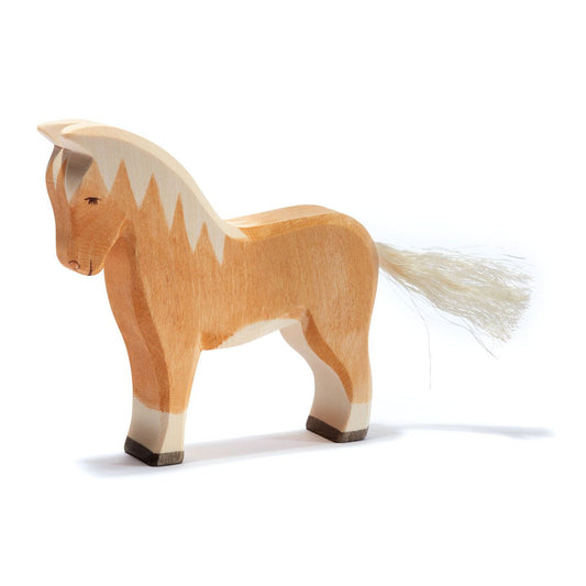 Caballo Haflinger de Madera