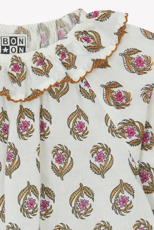 Blusa Solane floral "New Barn" bebé| Kidslabco