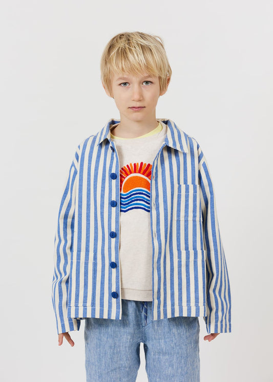 Chaqueta vaquera rayas Arsène et les Pipelettes
