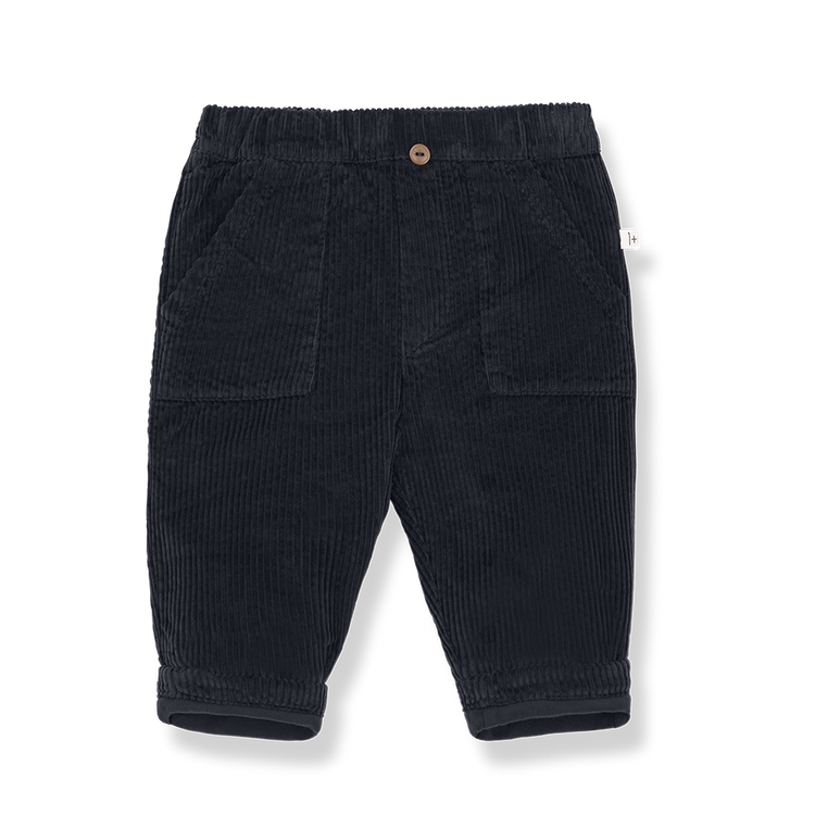 PANTALÓN DE BEBÉ COLOR DARK BLUE – 1+IN THE FAMILY | KIDSLABCO