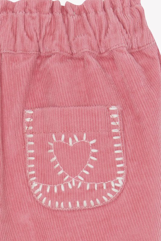 Pantalón Biscotte rosa "New Barn" bebé| Kidslabco