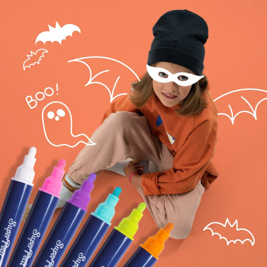 ROTULADORES DE 6 COLORES PARA VENTANAS