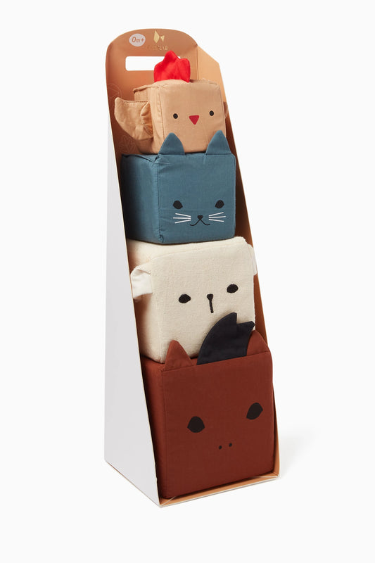 Bloques Apilables Animales de la Granja