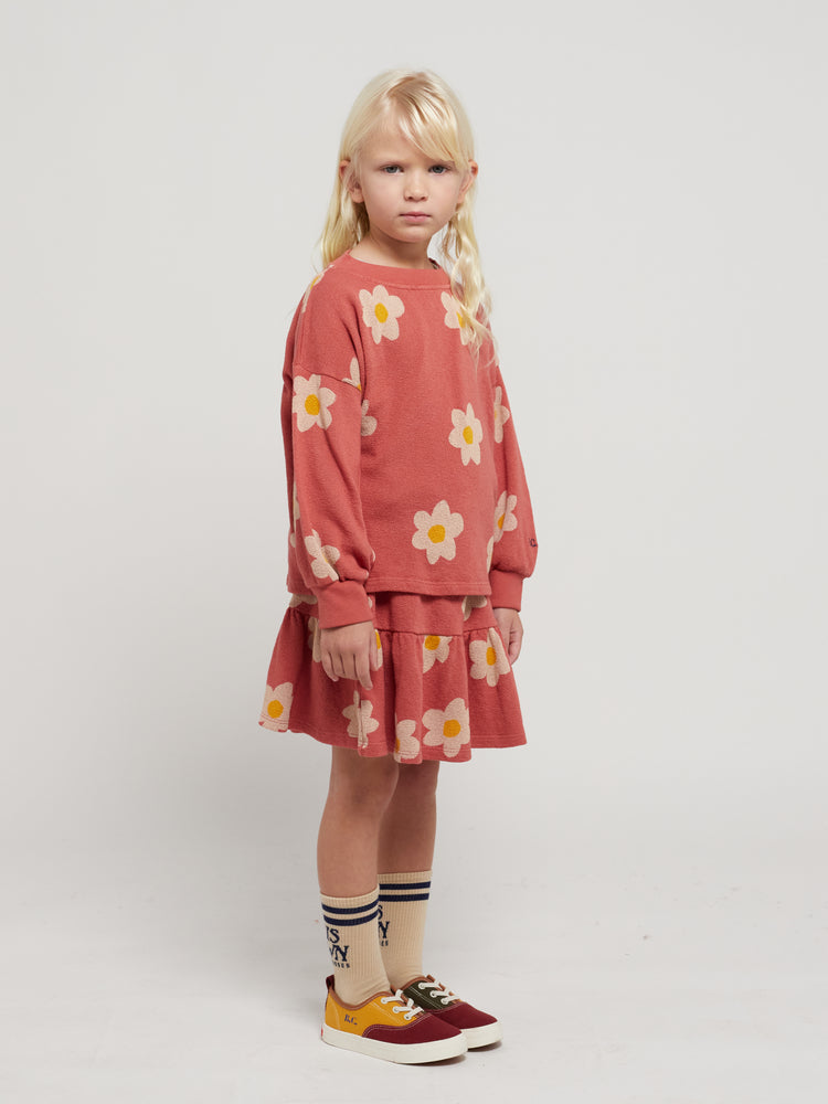 FALDA ESTAMPADO FLORES RETRO BOBO CHOSES