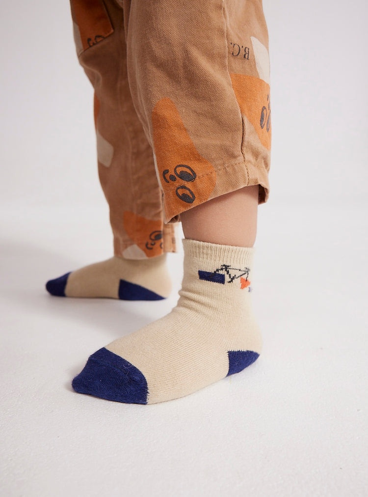CALCETINES CORTOS DE BEBÉ BICI LOCA BOBO CHOSES
