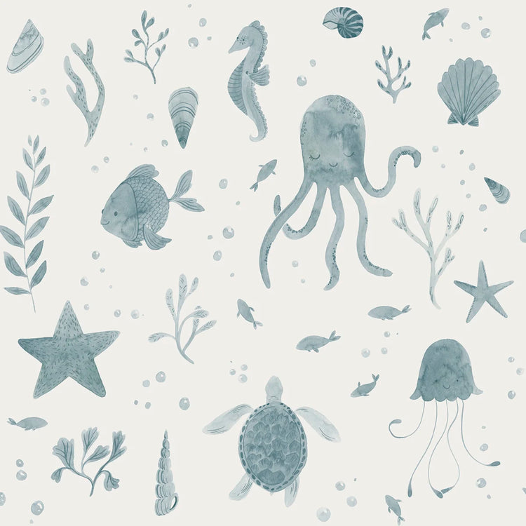 PAPEL PINTADO OCEAN BLUE