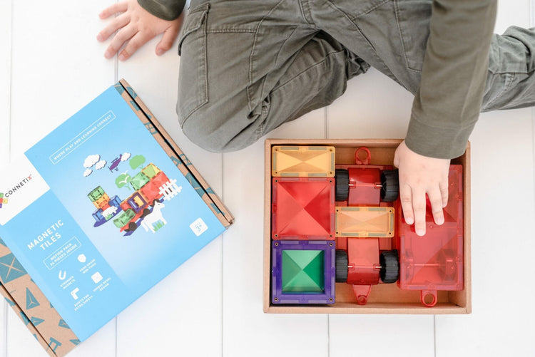 JUEGO CONSTRUCCIÓN MAGNETICO MOTION 24 PIEZAS - CONNETIX