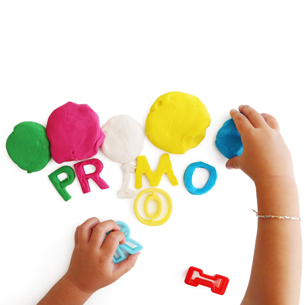 SET ABC - PASTA PARA MODELAR (SIN GLUTEN Y ORIGEN VEGETAL)