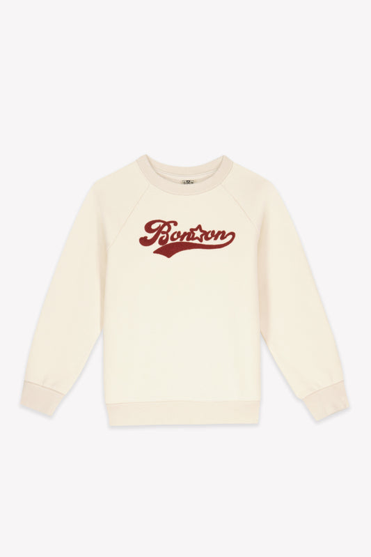 Sudadera Sandy écru kids| Bonton Faroe Island | Kidslabco