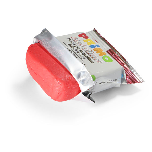 2_PASTA PARA MODELAR ROJO BRILLANTE (VEGANA Y SIN GLUTEN) en kidslabcompany