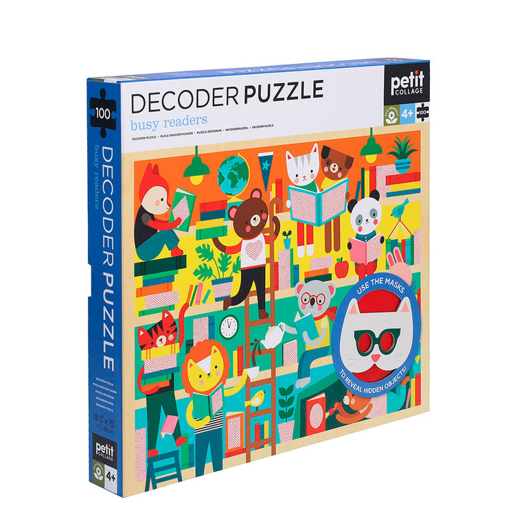 PUZZLE- BUSY READERS