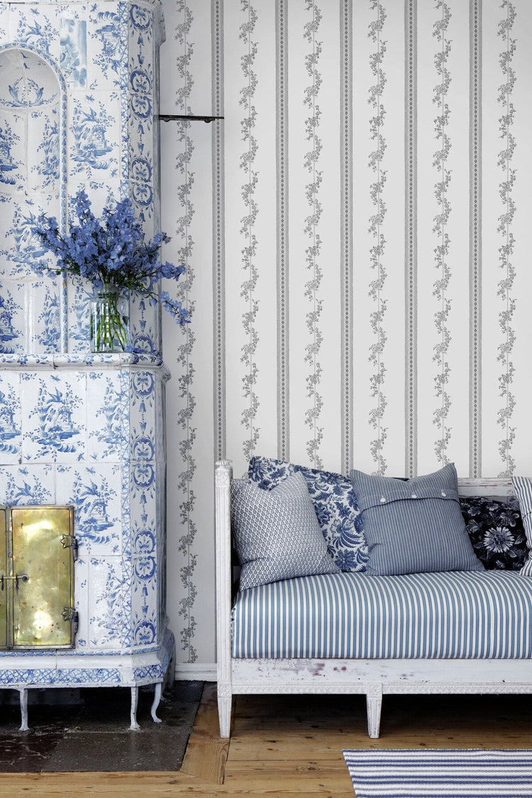 PAPEL PINTADO PALACE GRAY