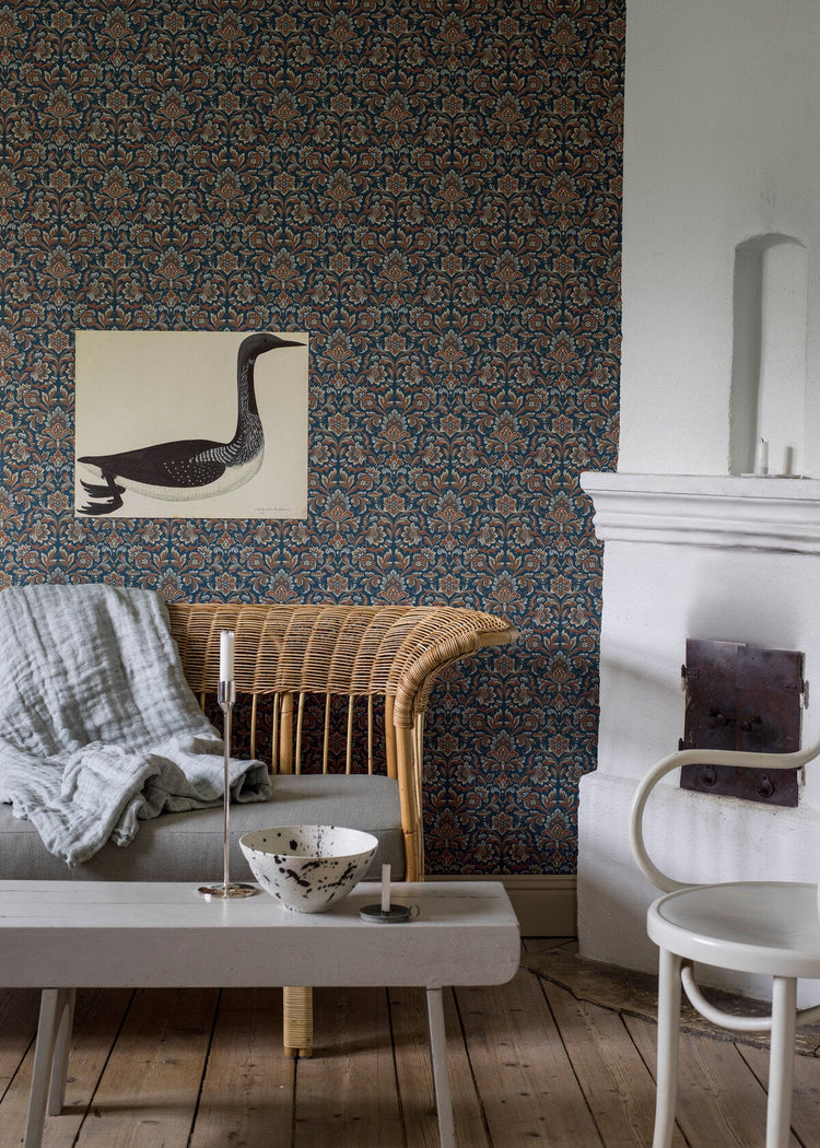 PAPEL PINTADO MARIE BLUE