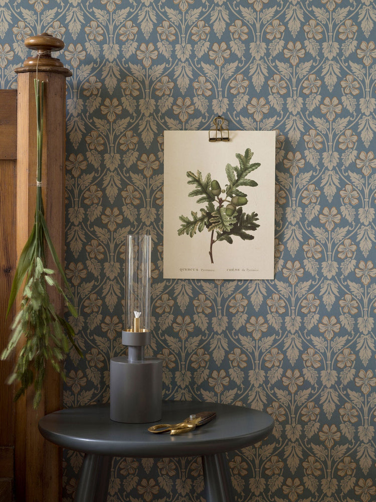 PAPEL PINTADO NORA BLUE