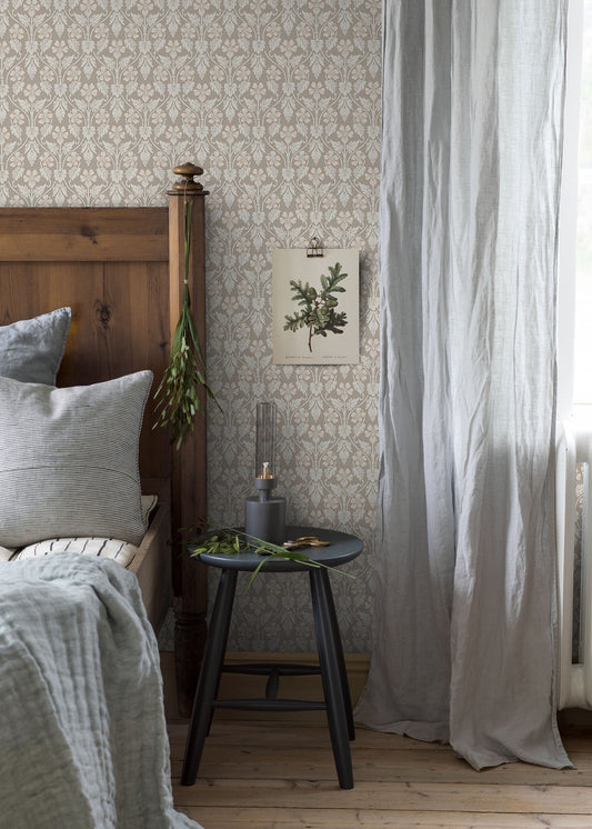 PAPEL PINTADO NORA BEIGE