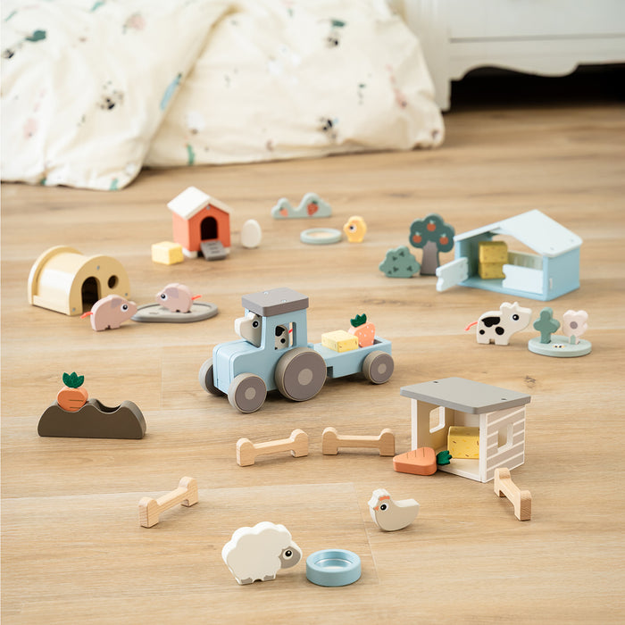 Set Juego de Madera Tiny Farm Dotti