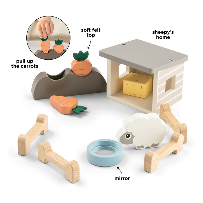 Set Juego de Madera Tiny Farm Sheepy