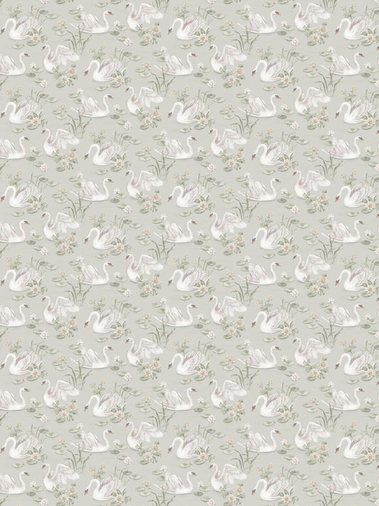 PAPEL PINTADO CISNE VERDE