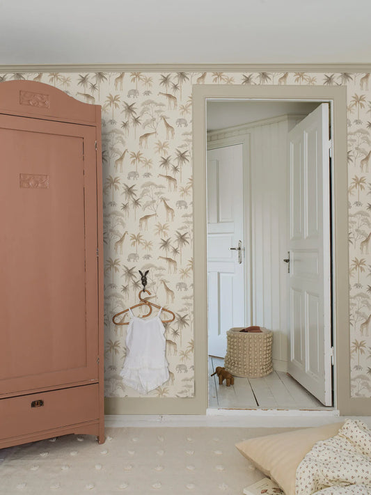 PAPEL PINTADO SAVANNAH BEIGE