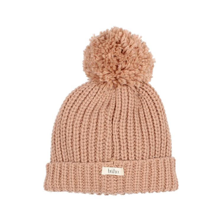 GORRO DE TRICOT CON POM POM BÚHO BCN