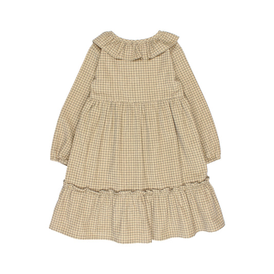 VESTIDO MINI CHECK BÚHO