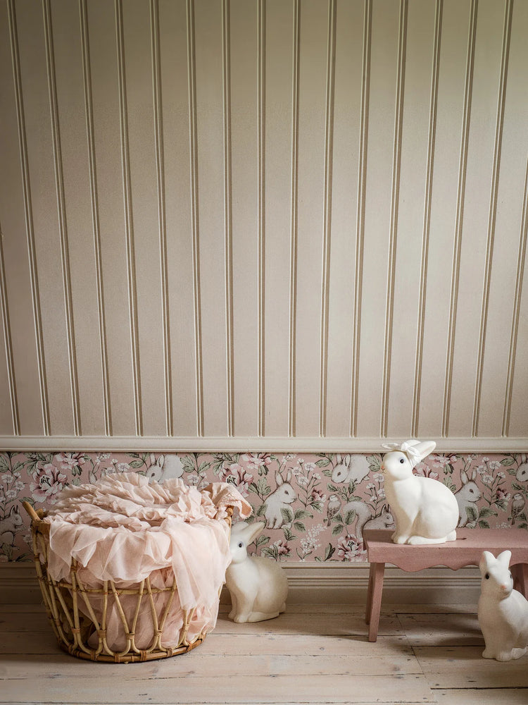 PAPEL PINTADO BOSQUE MÁGICO ROSA