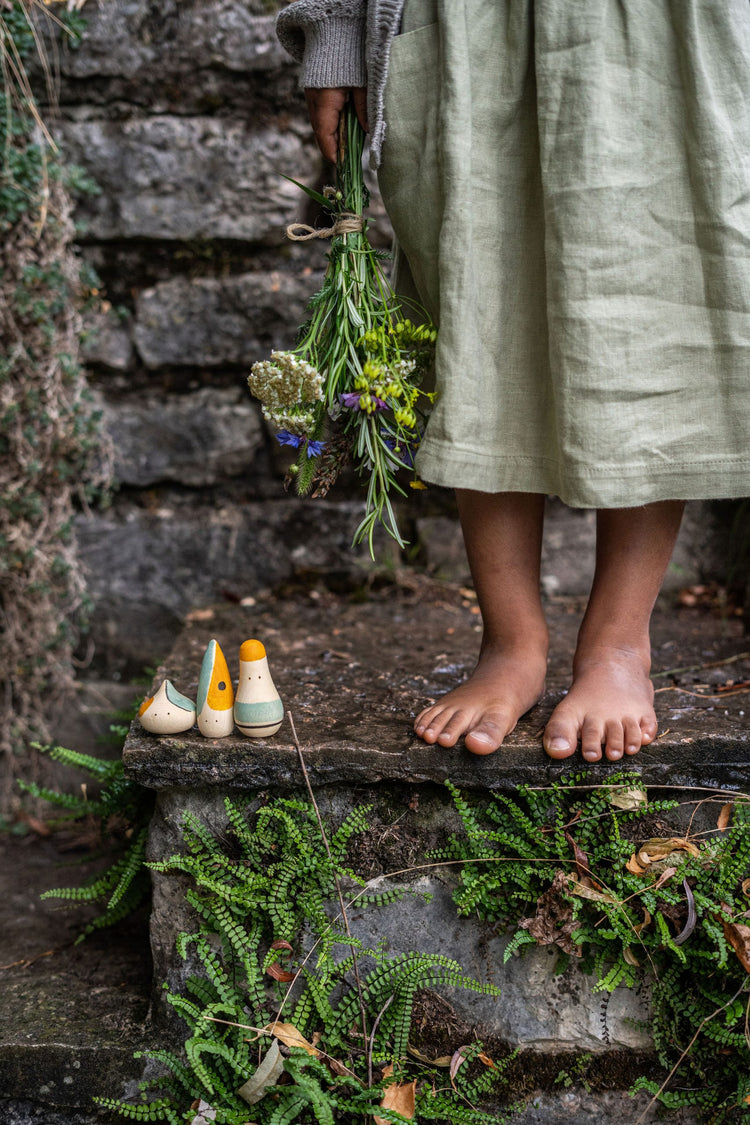Figuras Madera Humanoides