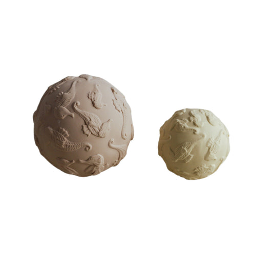 Sonajero Set 2 Bolas Sensoriales - Amarillo