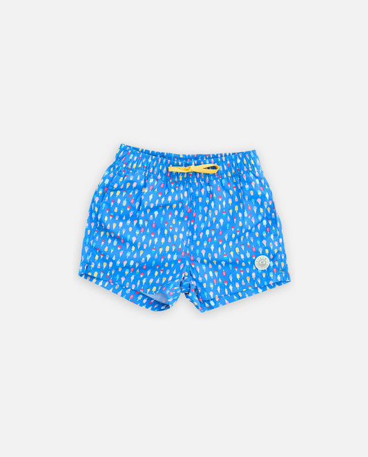 Bañador Short Niño Estampado Helados