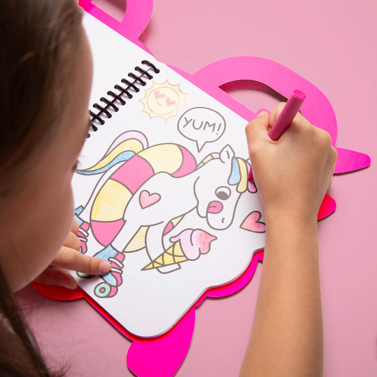Super Coloring & Stickers Book - Lily