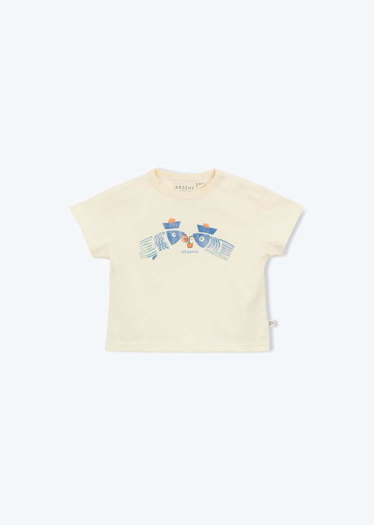 Camiseta "Fish" BB Arsène et les Pipelettes