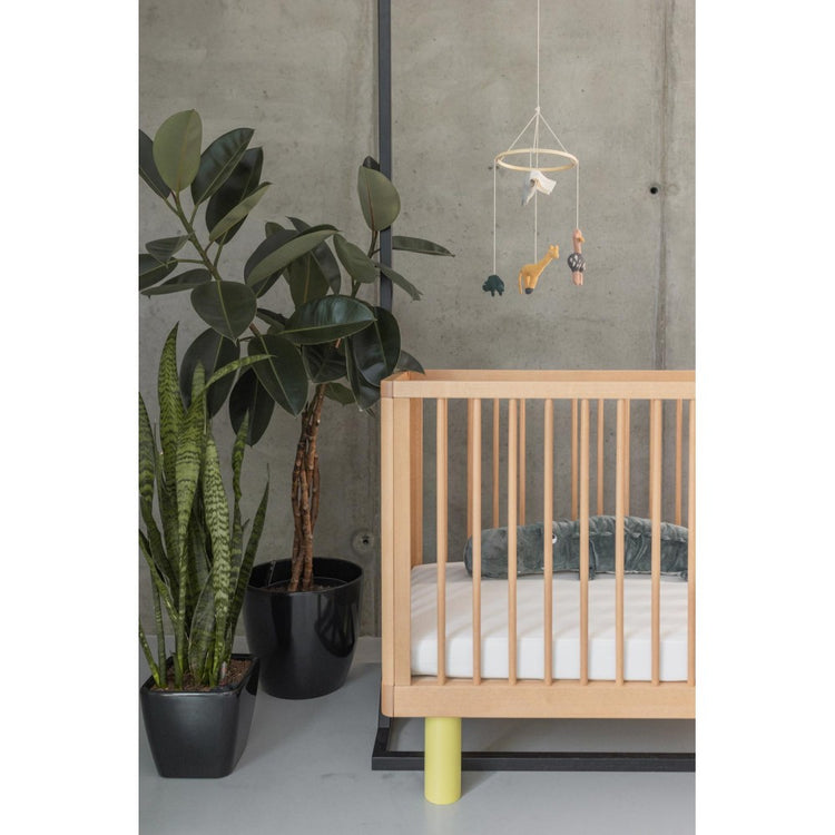 CUNA NOX WOOD & YELLOW 120X60