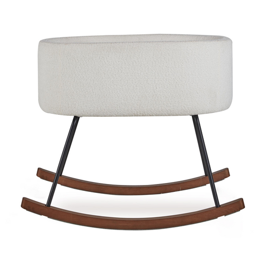 Cuna Mecedora De Luxe - Crema