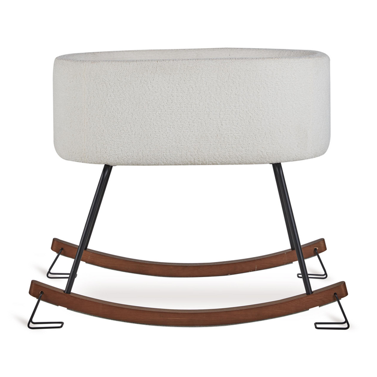 Cuna Mecedora De Luxe - Crema