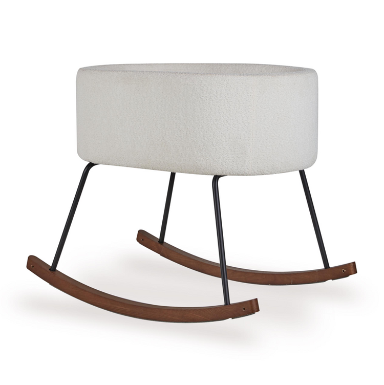 Cuna Mecedora De Luxe - Crema