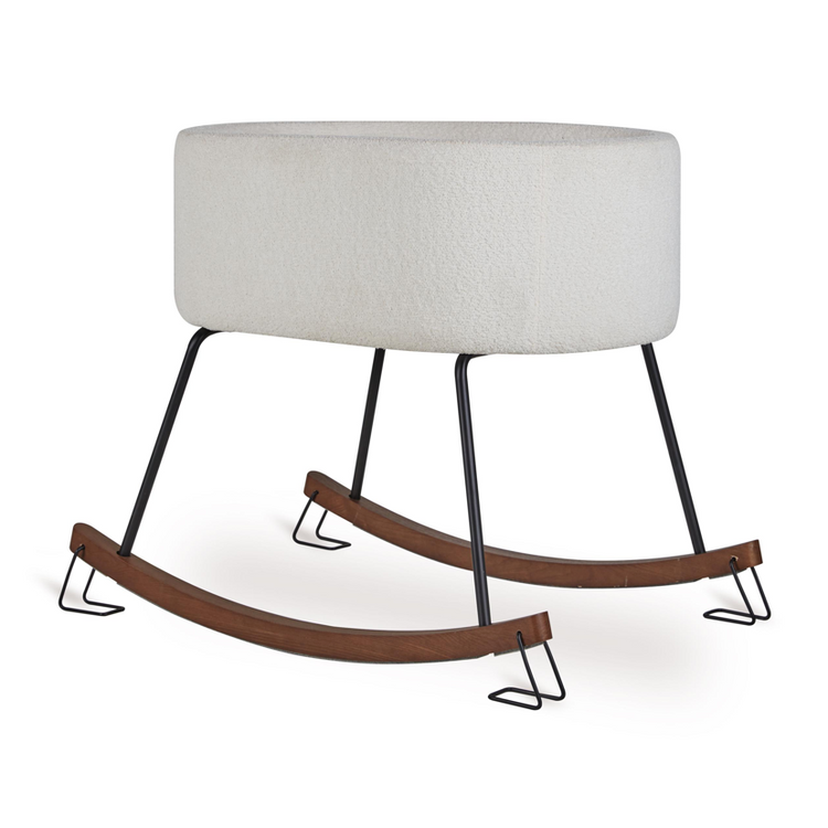 Cuna Mecedora De Luxe - Crema