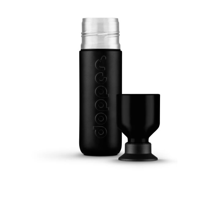 BOTELLA TÉRMICA DOPPER- BLAZING BLACK 350ML