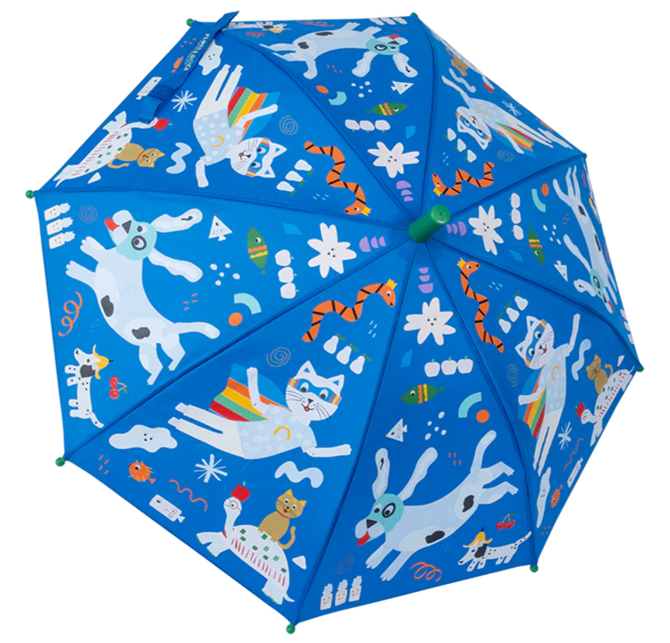 PARAGUAS QUE CAMBIA DE COLOR - MASCOTAS