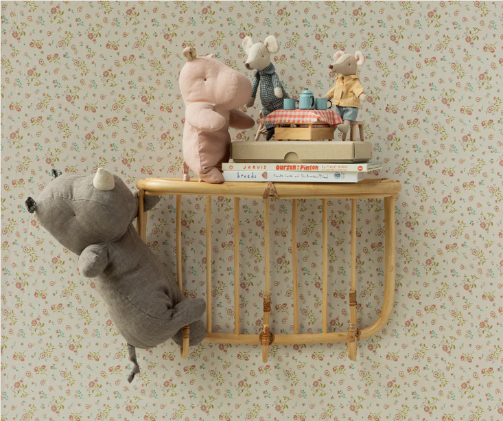 Safari friends, Hipopótamo pequeño - Rosa suav