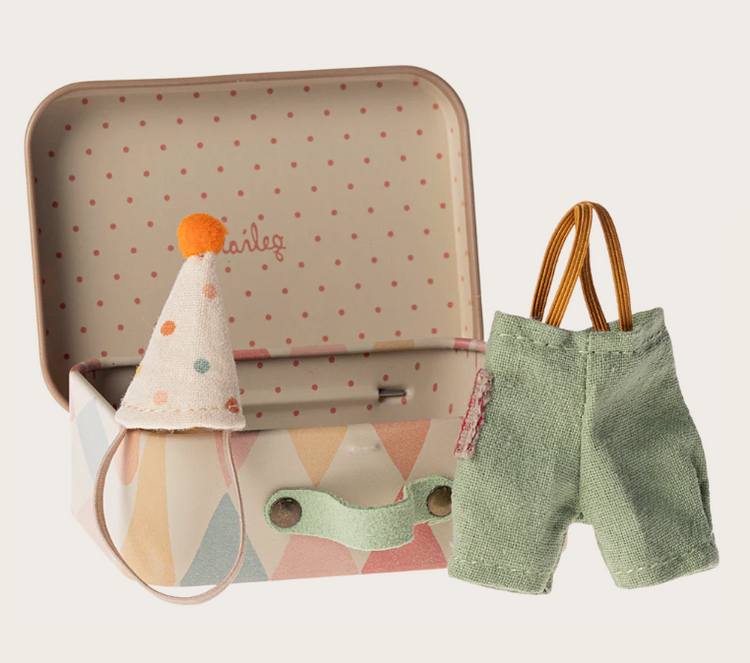 Disfraz de Payaso Circo en Maleta, Hermano pequeño ratón