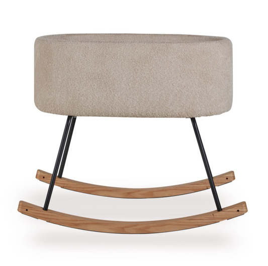 Cuna Mecedora De Luxe - Beige