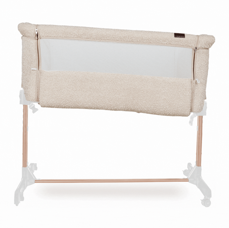 Co-sleeper Side by Side Naturel Bouclé - Beige