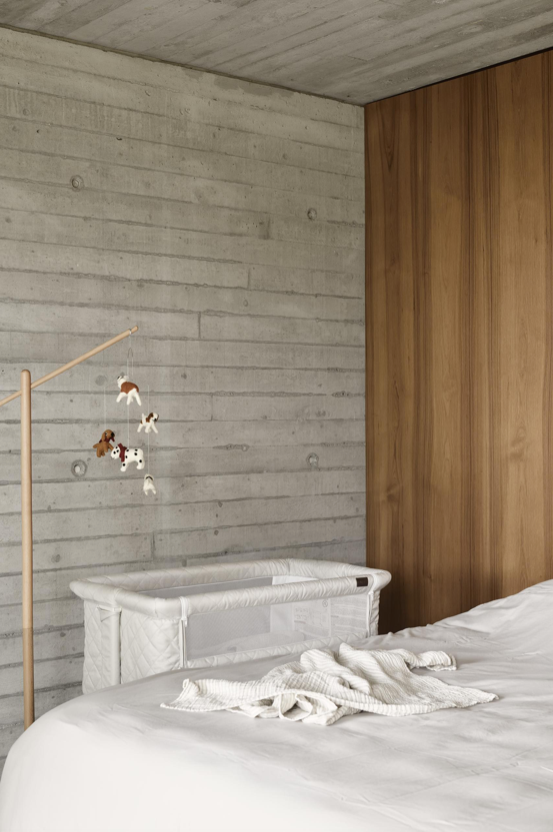 Co-sleeper Side by Side Naturel Acolchado - Arcilla