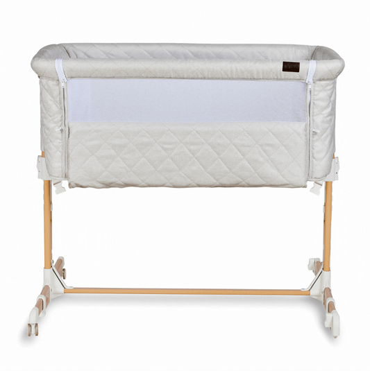 Co-sleeper Side by Side Naturel Acolchado - Arcilla