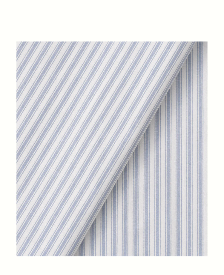 CURTAIN FOR SEASIDE CLASSIC LOW LOFT BED, BLUE STRIPES