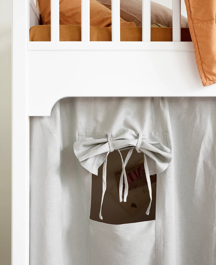 CURTAIN FOR SEASIDE CLASSIC LOW LOFT BED, GREY