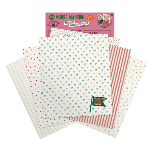 DECORACIÓN PAPEL PARED - LA CASA DE LOS RATONES