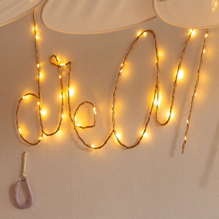 Lámpara de Pared DREAM color dorado