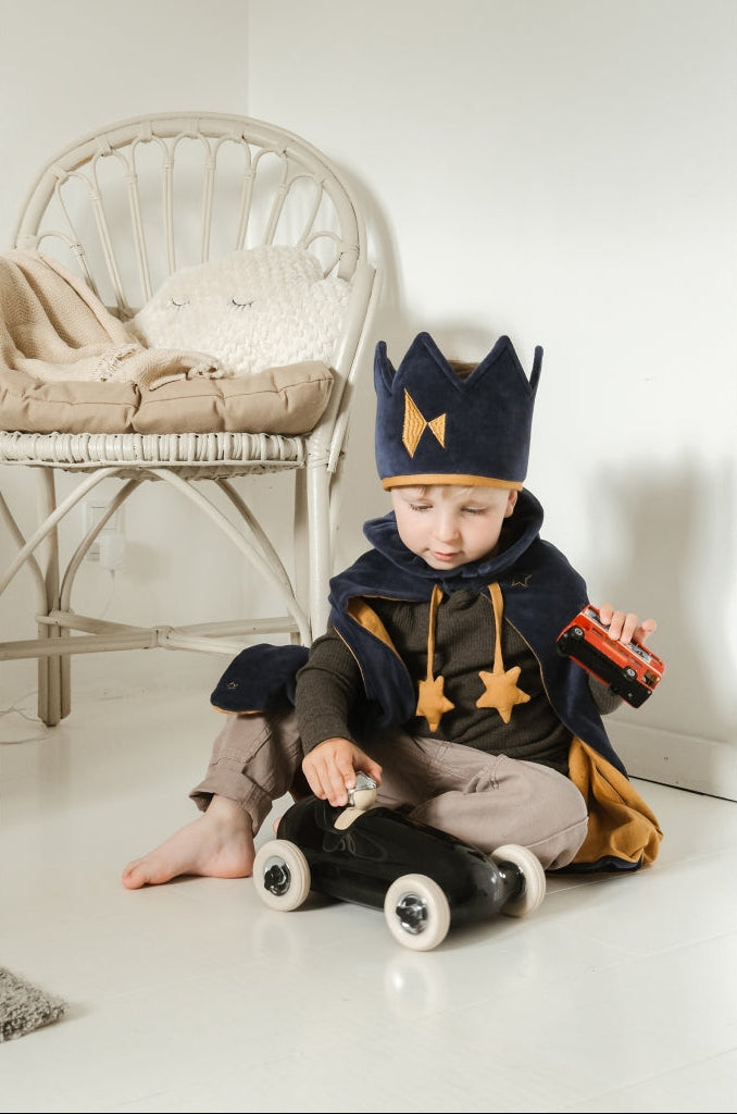 Disfraz Capa y Corona de Rey